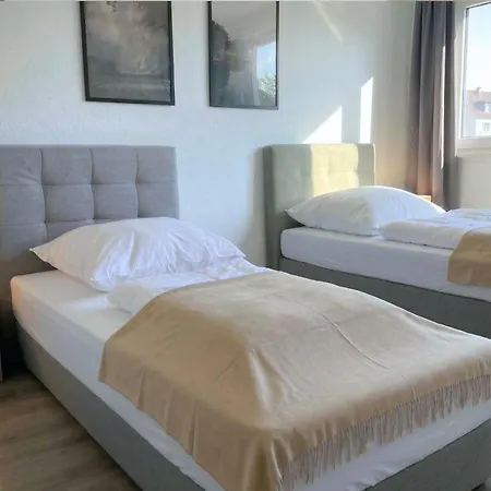 Havn Apartments - 2 Schlafzimmer Mit 3 Boxspringbetten, Balkon, Kueche, Hd Tv, Wifi *