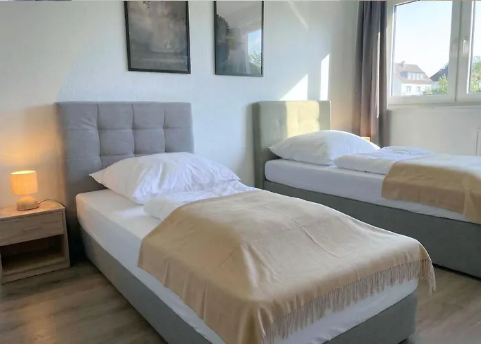 Havn Apartments - 2 Schlafzimmer Mit 3 Boxspringbetten, Balkon, Kueche, Hd Tv, Wifi *