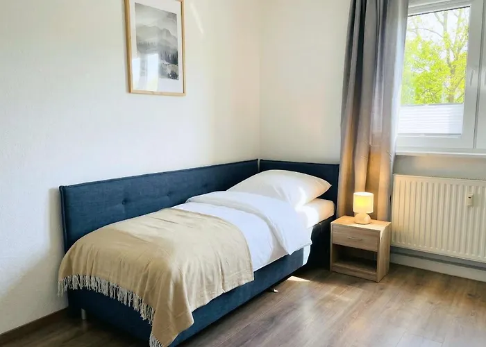 Havn Apartments - 2 Schlafzimmer Mit 3 Boxspringbetten, Balkon, Kueche, Hd Tv, Wifi *